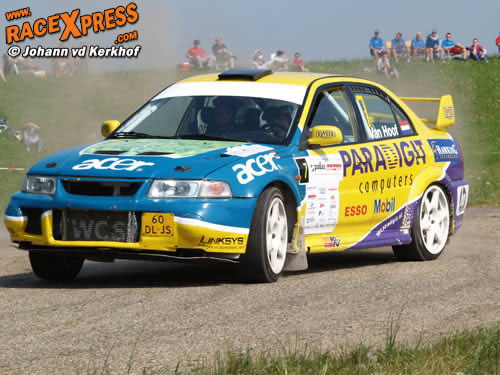 Piet van Hoof werd tweede